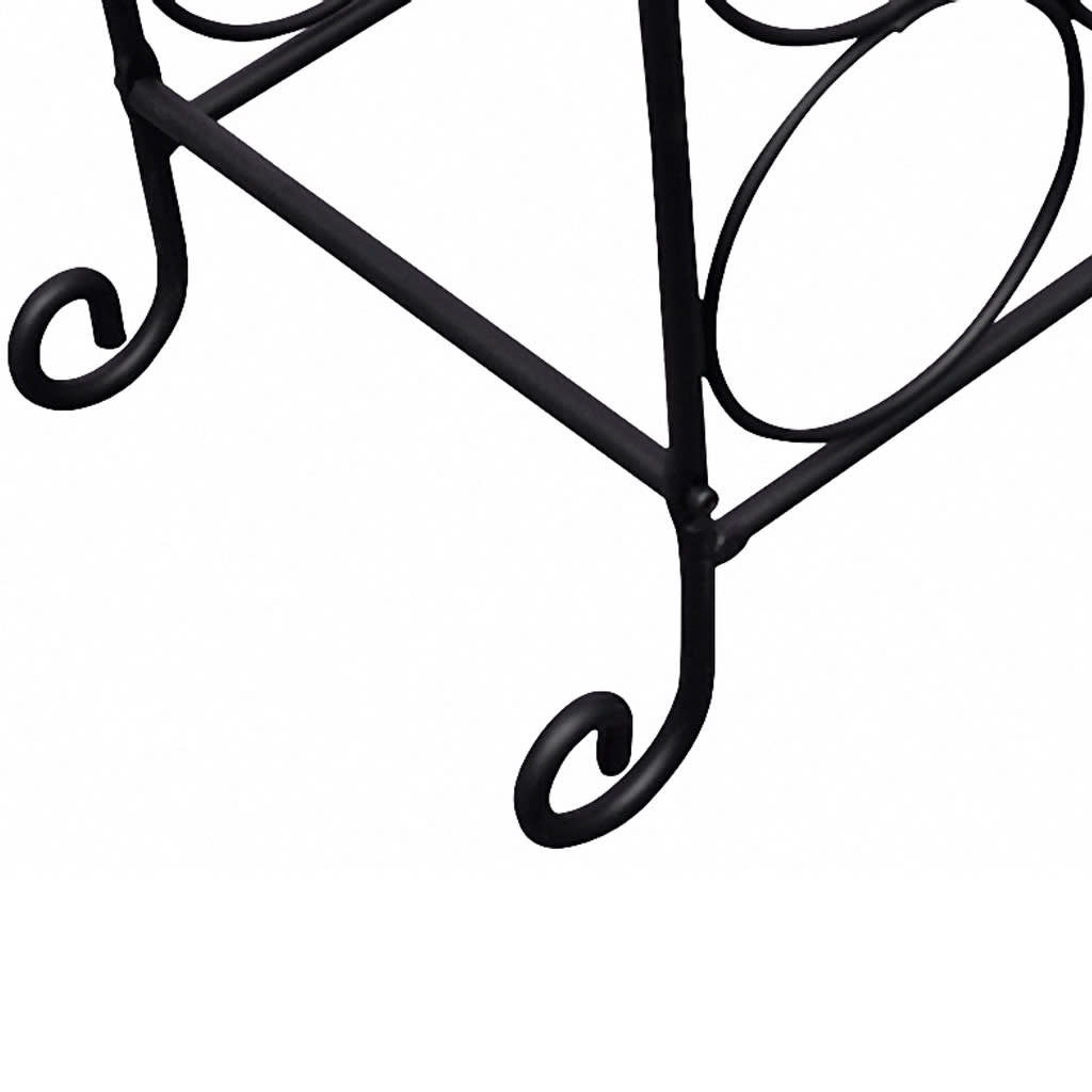 vinreol til 21 flasker metal