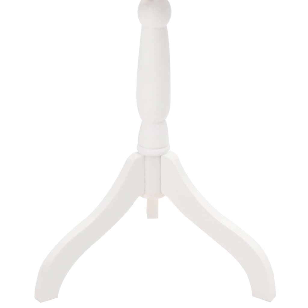 damegine bomuld hvid med roser