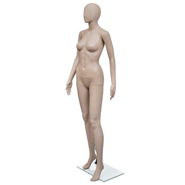 mannequin kvinde rundt hoved