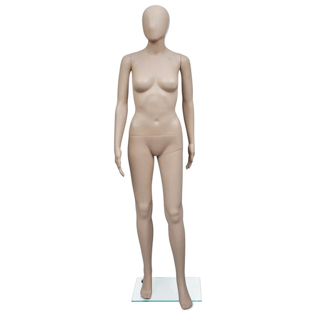 mannequin kvinde rundt hoved