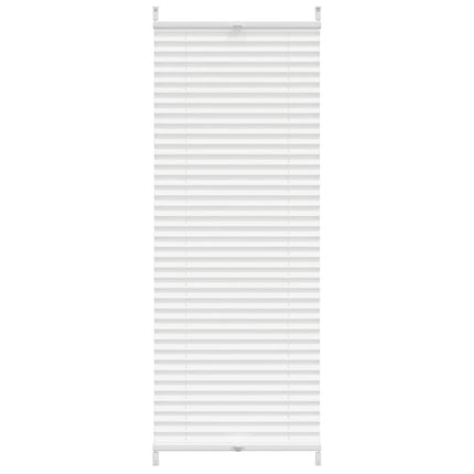Plisserede blinde 40x125 cm hvid