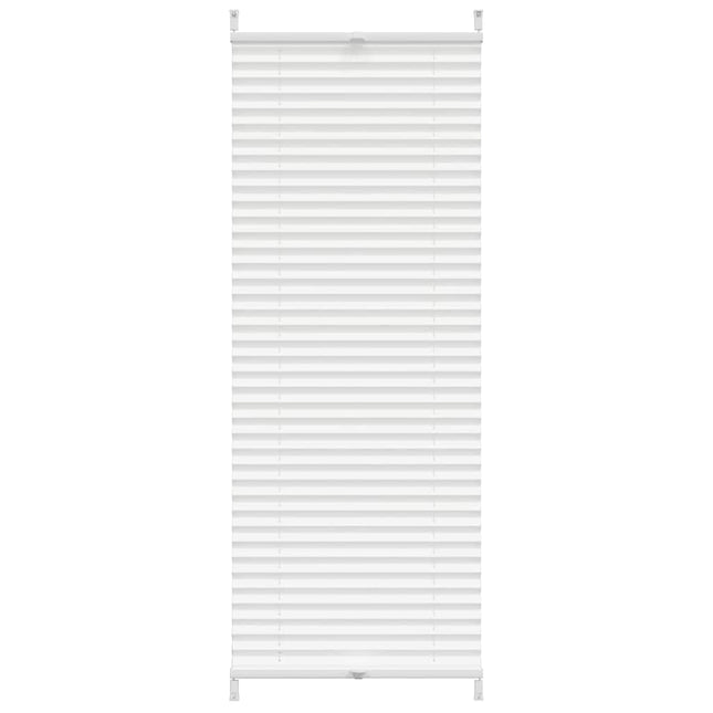 Plisserede blinde 40x125 cm hvid