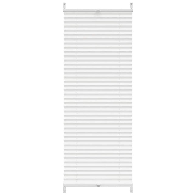 Plisserede blinde 40x150 cm hvid