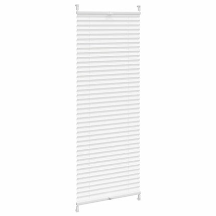 Plisserede blinde 40x150 cm hvid