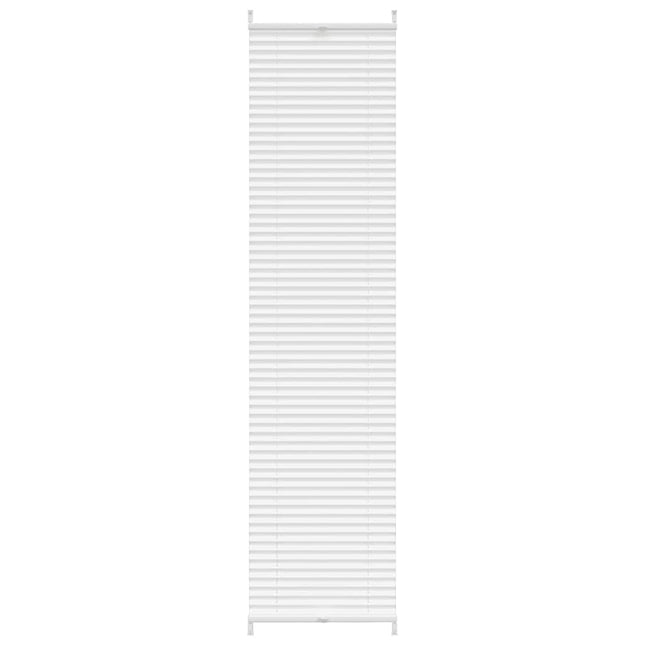Plisserede blinde 40x200 cm hvid