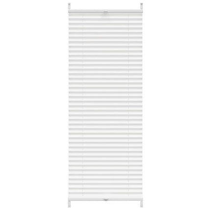 Plisserede blinde 50x125 cm hvid