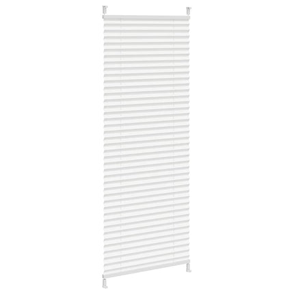Plisserede blinde 50x125 cm hvid