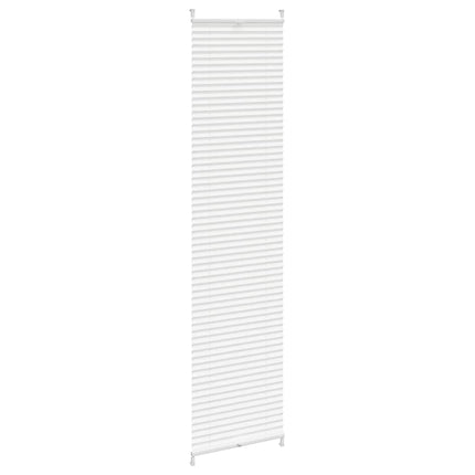 Plisserede blinde 60x200 cm hvid