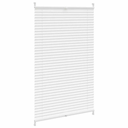 Plisserede blinde 70x125 cm hvid