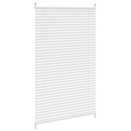 Plisserede blinde 70x125 cm hvid