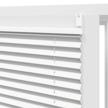 Plisserede blinde 70x125 cm hvid