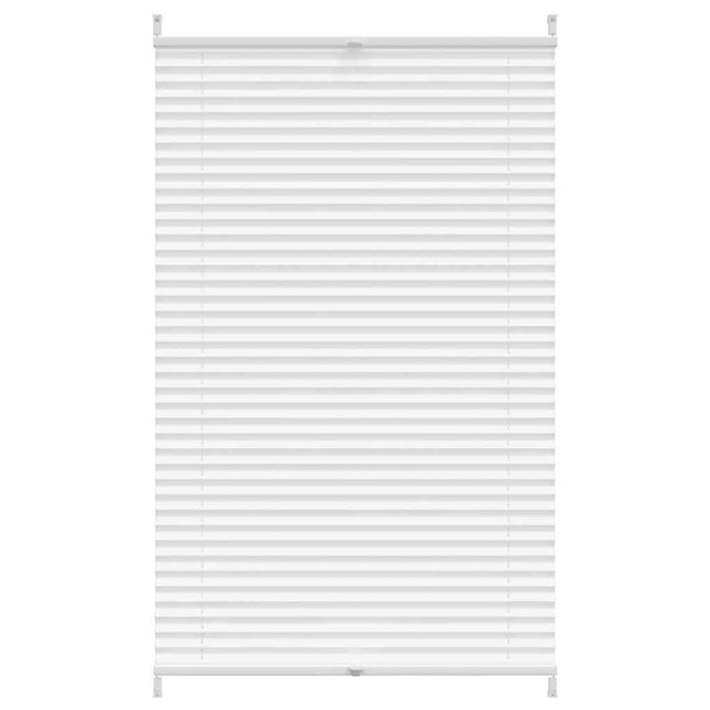 Plisserede blinde 90x150 cm hvid