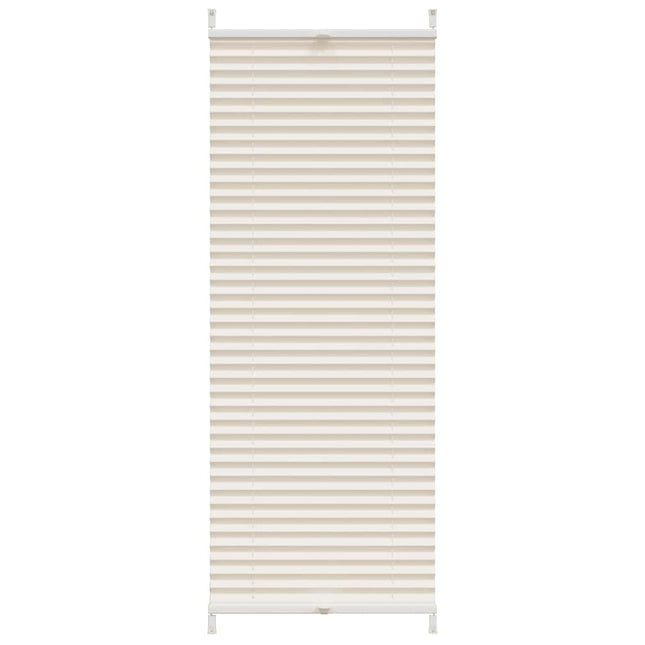 Plisseret blind 60x100 cm creme