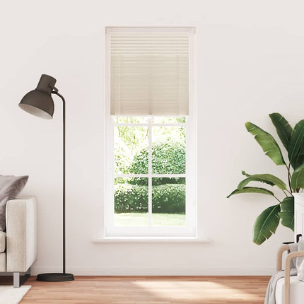 Plisseret blind 90x200 cm creme