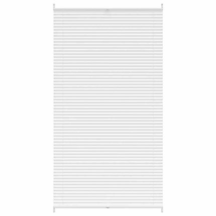 Plisseret blind 110x200 cm hvid