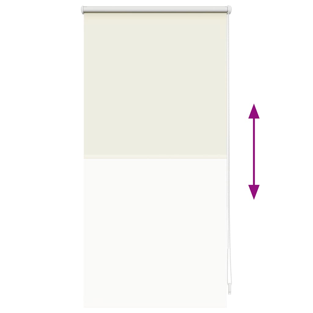 rullegardin mørklægning 44,4x100 cm stofbredde 40 cm off-white