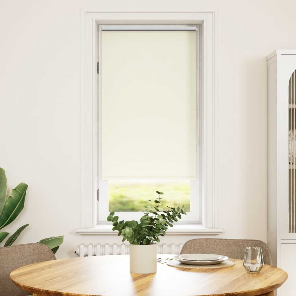 rullegardin mørklægning 44,4x100 cm stofbredde 40 cm off-white