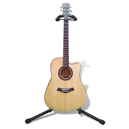 guitarstativ justérbart sammenfoldeligt