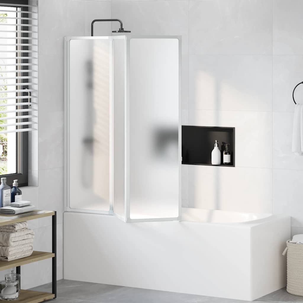 Bruser Badekar væg skærmbillede 141 x 132 cm 3 Sammenfoldelig Paneler billede