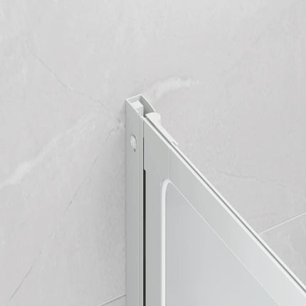 Bad Skærm 140 x 168 cm 7 Foldbare Paneler med håndklædeholder