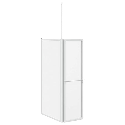 Brusevæg 70x120x137 cm L-formet 4 paneler foldbar