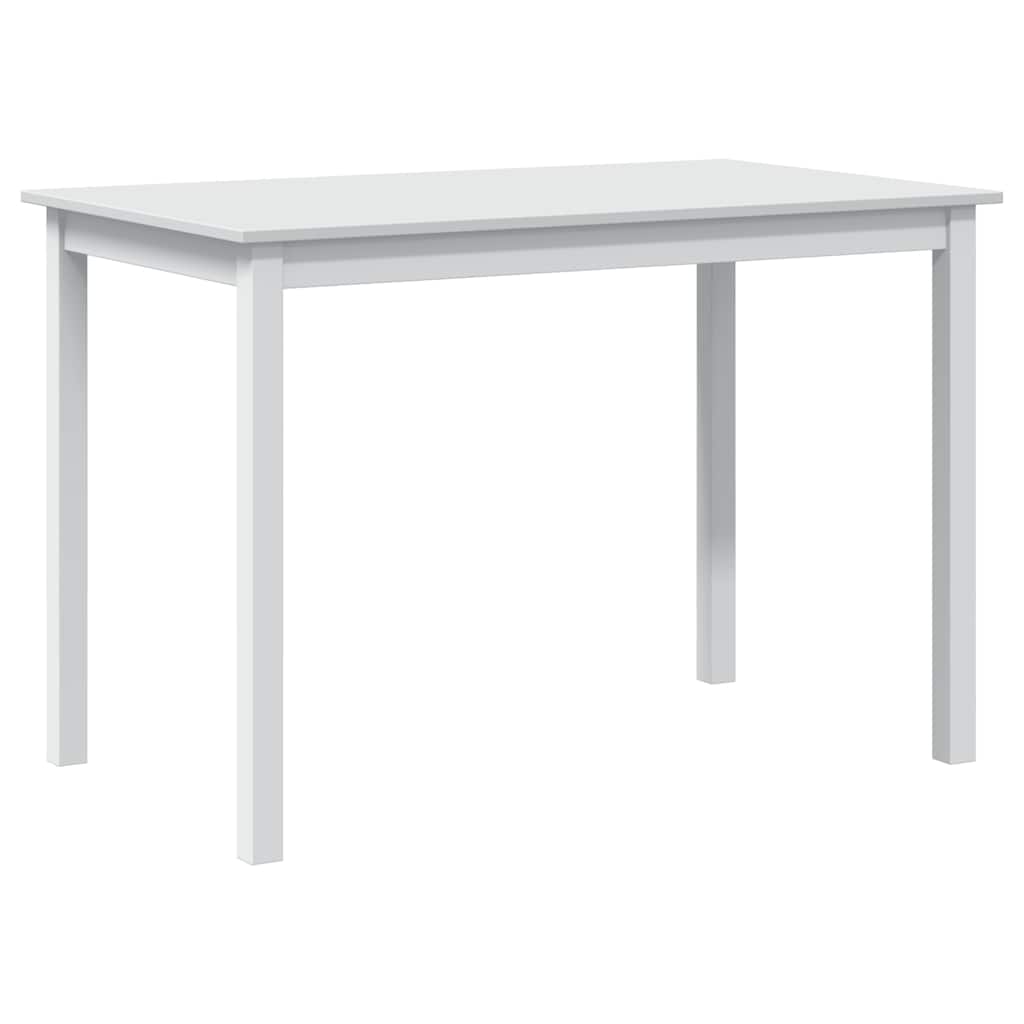 spisebordssæt i 5 dele hvid