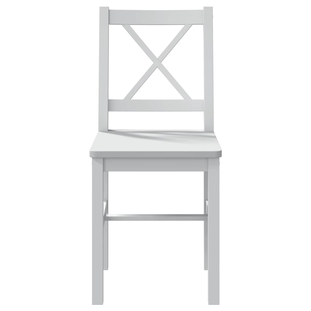 spisebordssæt i 5 dele hvid