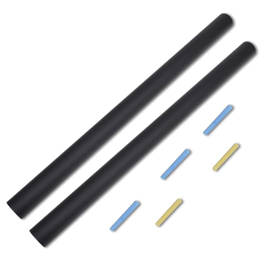 wallsticker m. tavlefolie 0,6x3 m 2 ruller inkl. kridt