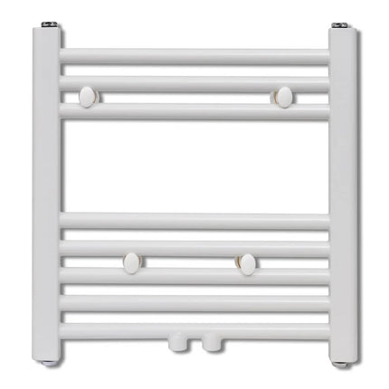 håndklæderadiator 480x480 mm centralvarme lige