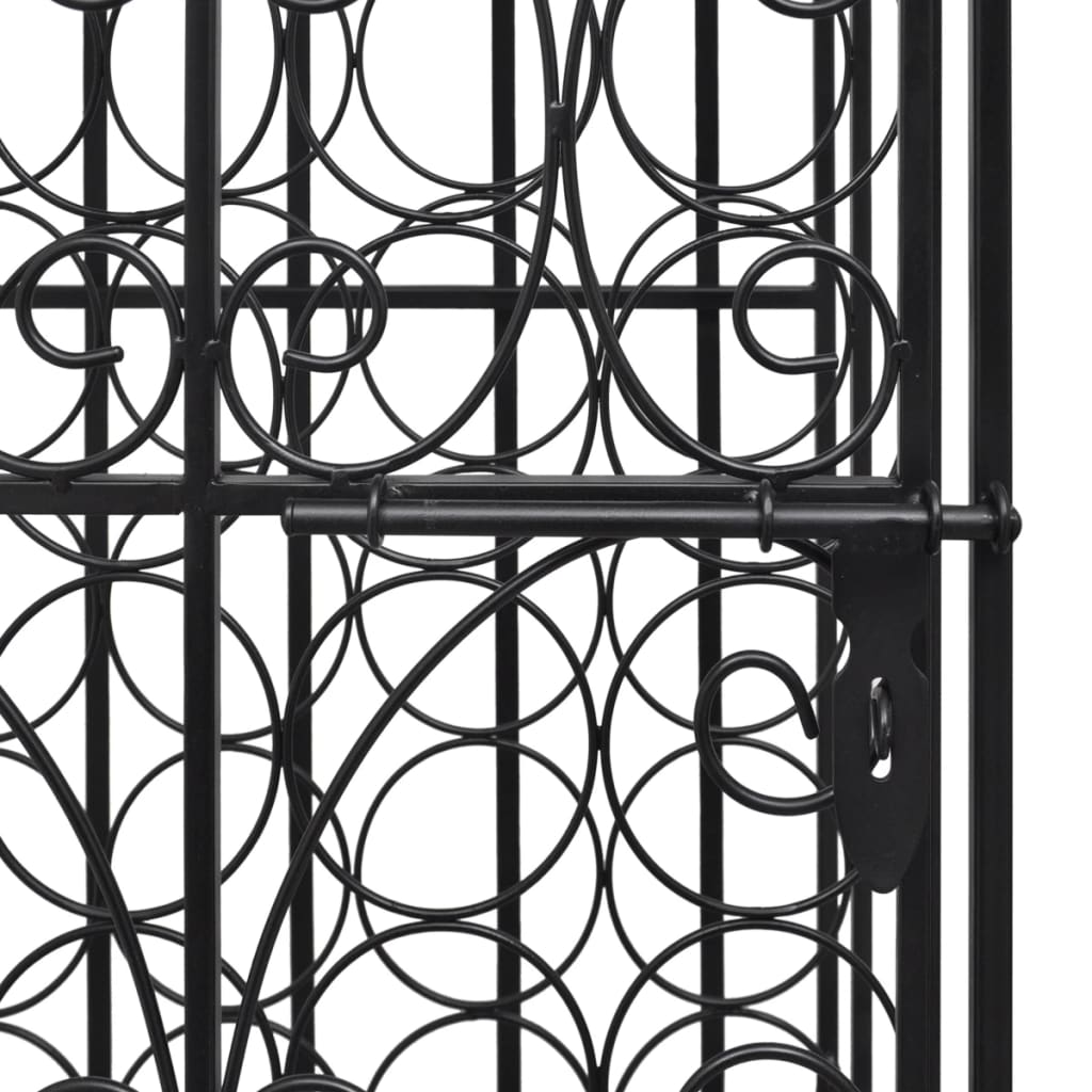 vinreol til 28 flasker metal