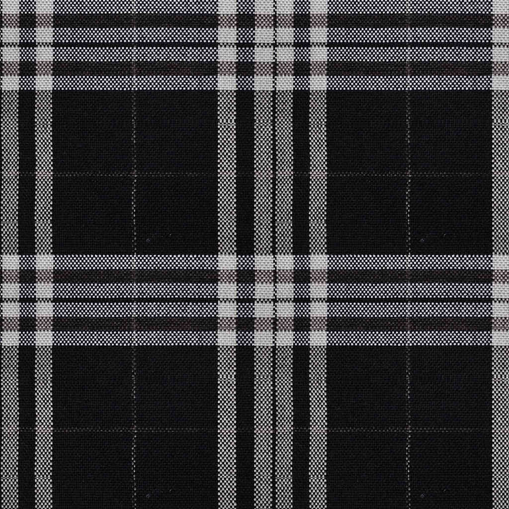 lænestol med sædehynde stof sort