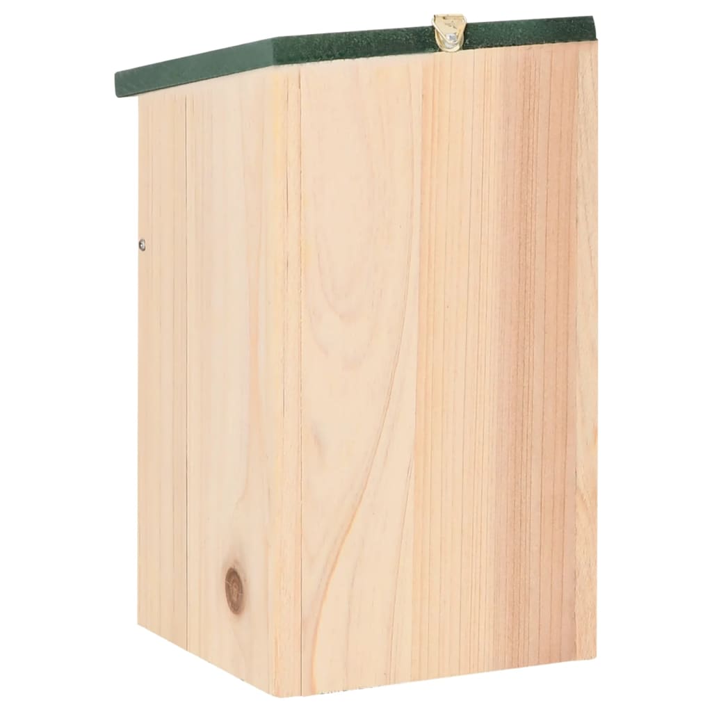 fuglehuse 4 stk. træ 12x12x22 cm