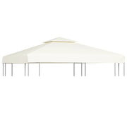 baldakin til pavillon 3x3 m 310 g/m² cremehvid