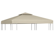 baldakin til havepavillon 3x3 m 310 g/m² beige