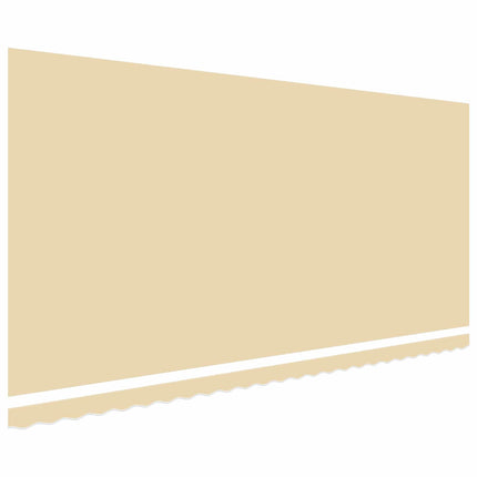 udskiftningsdug til markise 600x300 cm polyester cremefarvet