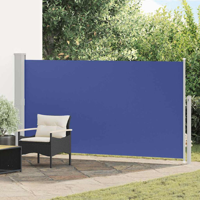 Sidemarkise til terrasse 160x300 cm blå