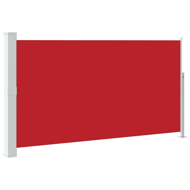 Sidemarkise til terrasse 160x300 cm rød