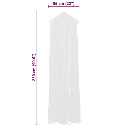 myggenet 2 stk. rundt 56 x 325 x 230 cm