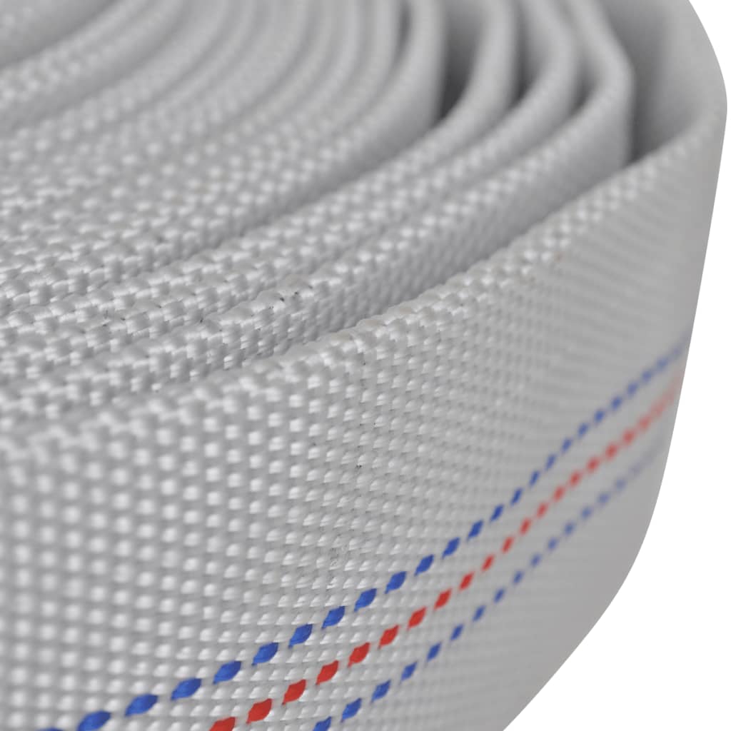 brandslange flad 20 m med D-Storz koblinger 1 tomme