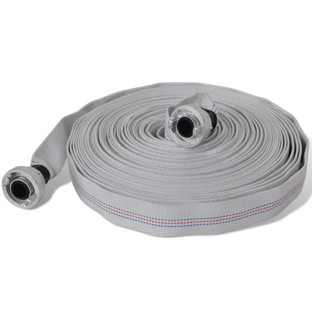 brandslange flad 30 m med D-Storz koblinger 1 tomme