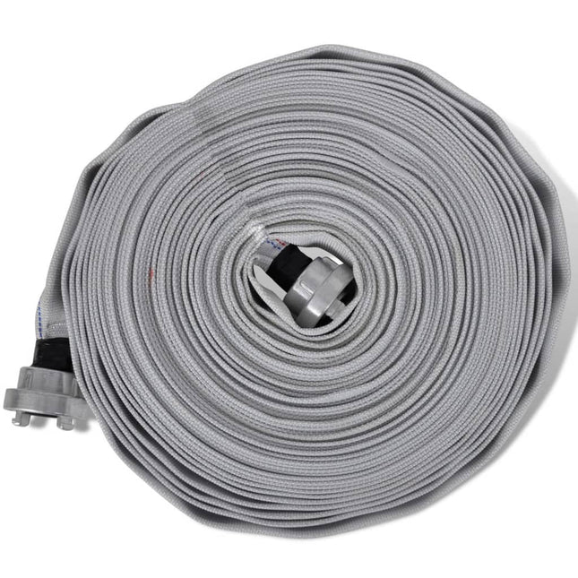 brandslange flad 30 m med D-Storz koblinger 1 tomme