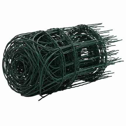 bedafgrænsning pulverlakeret jern 25 x 0,4 m