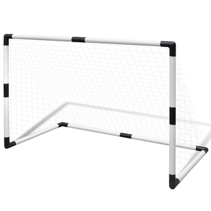 Mini-fodboldmål 2 stk. 91,5x48x61 cm til børn