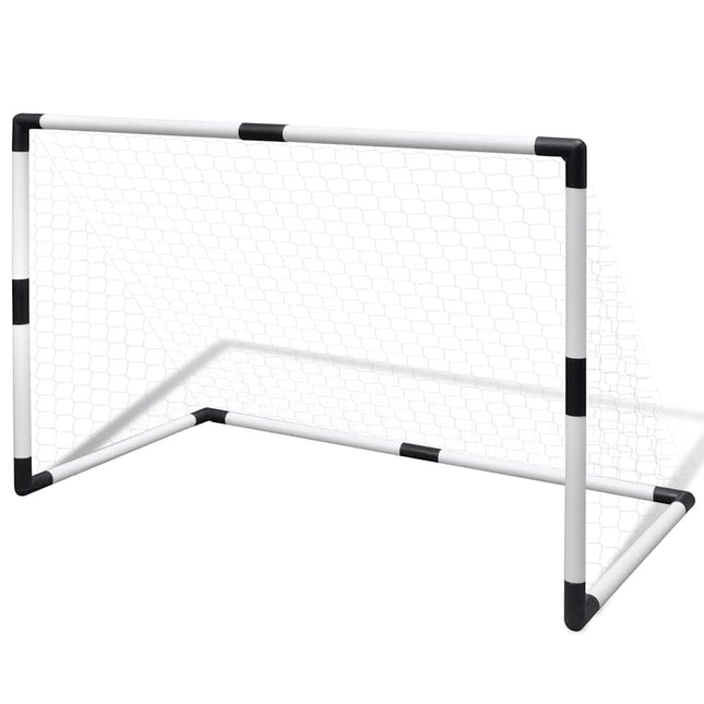 Mini-fodboldmål 2 stk. 91,5x48x61 cm til børn