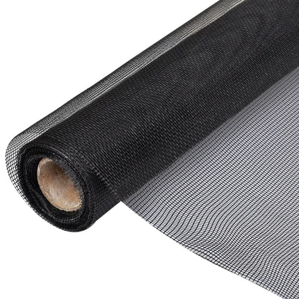 net glasfiber 100 x 500 cm sort