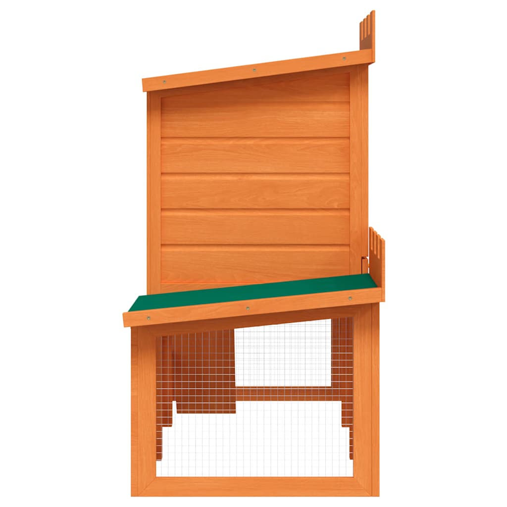 udendørs kaninbur stort 1 hus