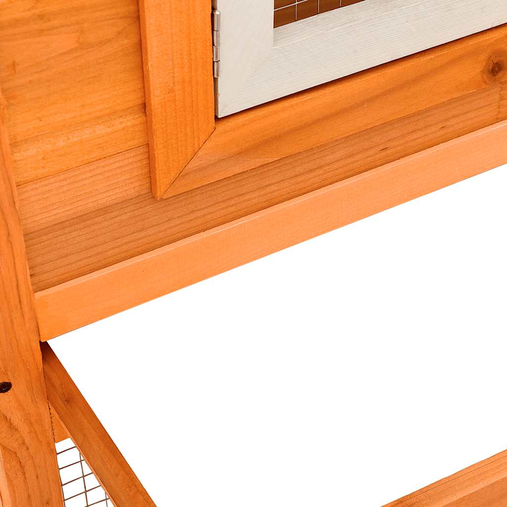 udendørs kaninbur stort 2 huse