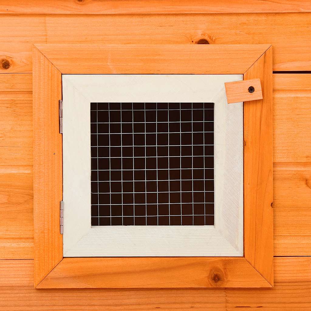 udendørs kaninbur stort 2 huse