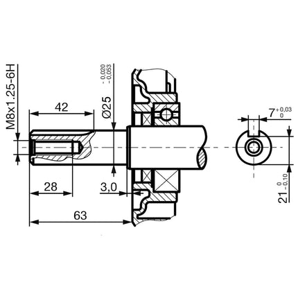 benzinmotor 15 hk 11 kW sort