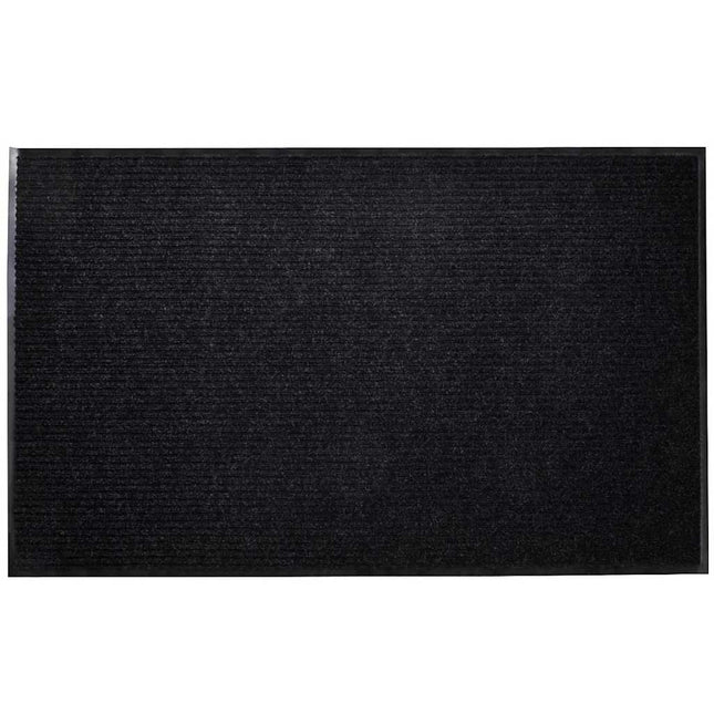dørmåtte sort 90 x 60 cm PVC